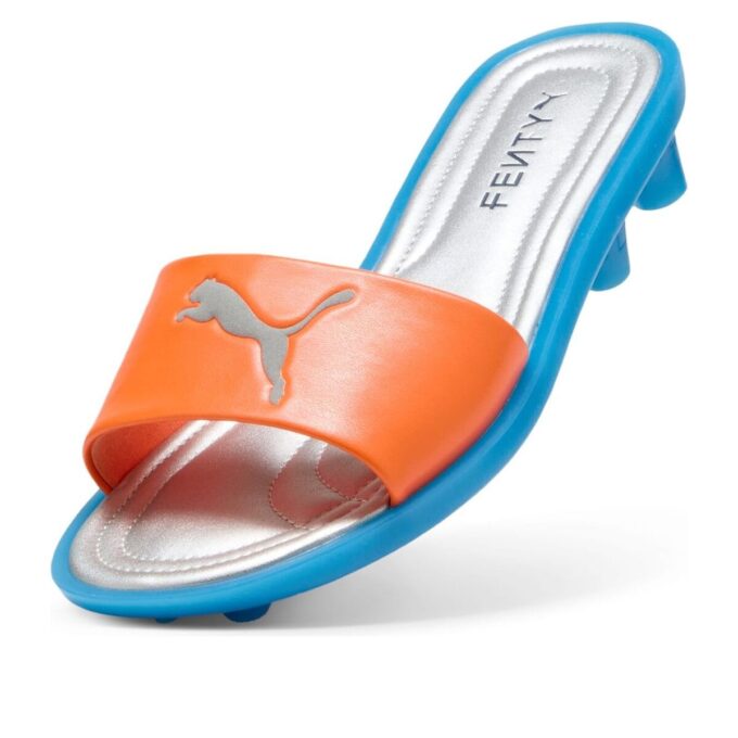 (WMNS) x FENTY Cat Cleat Sandals “Rickie Orange Racing Blue”