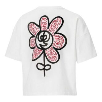 (WMNS) x Mr Doodle Round-neck White