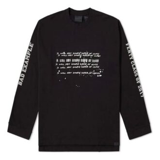(WMNS) X Rihanna Fenty Long Sleeve Crew Neck “Black”