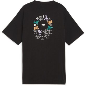 (WMNS) Youth Graphic T-shirt “Black” (WMNS) Youth Graphic T-shirt “Black”
