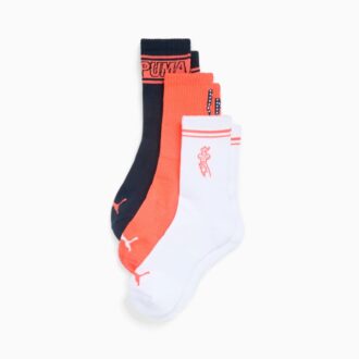 Women Half-Terry Low Crew Length Socks (3 Pairs)