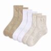 Women Quarter Crew Socks (3 Pairs) Women Quarter Crew Socks (3 Pairs)