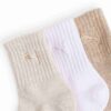 Women Quarter Crew Socks (3 Pairs) Women Quarter Crew Socks (3 Pairs)