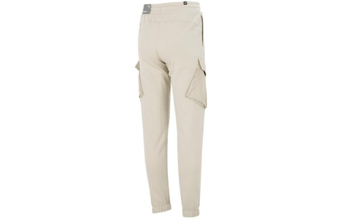 Woven Cargo Pants “Beige”
