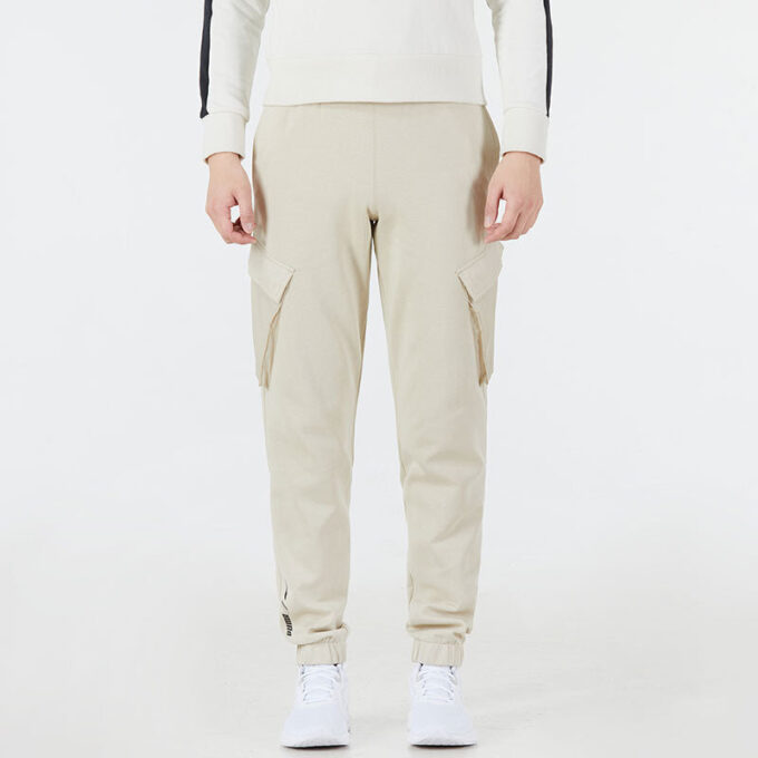 Woven Cargo Pants “Beige”