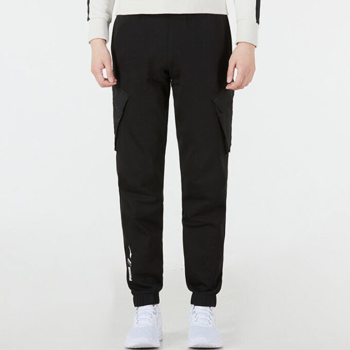 Woven Cargo Pants “Black”