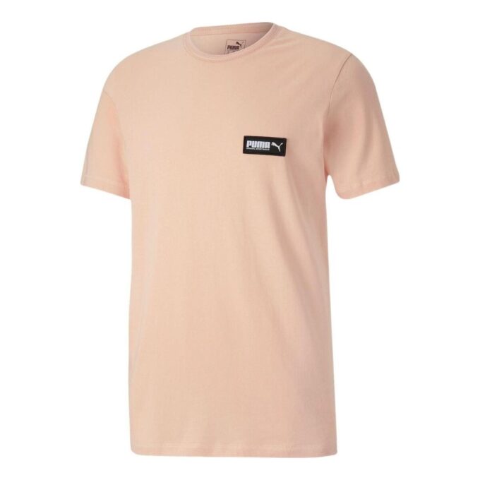 Woven T-Shirt “Pink”