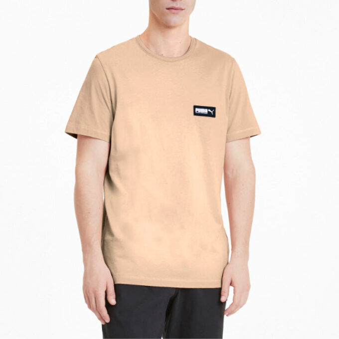 Woven T-Shirt “Pink”