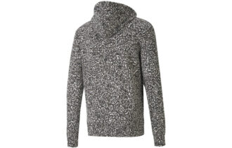 x Mr Doodle Crossover Drawstring hooded Knit Casual Sports Black