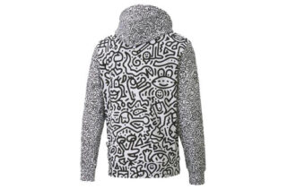 x MR DOODLE Crossover Embroidered logo Printing Graffiti Casual White