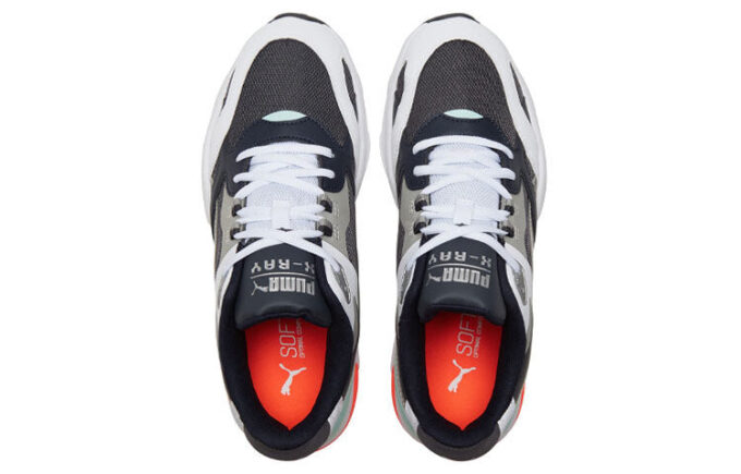 X-Ray Millenium Running Shoes White/Black/Orange