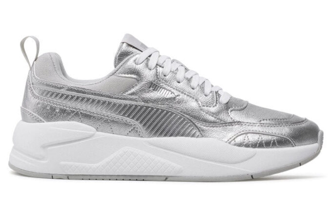 X-Ray2 Square Metallic Tum “Silver White”