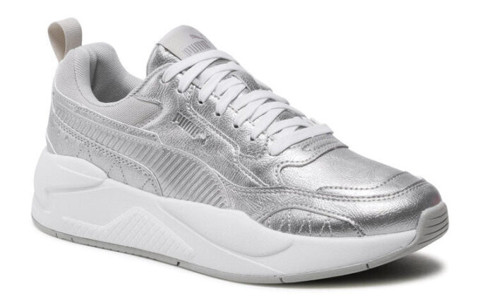 X-Ray2 Square Metallic Tum “Silver White”