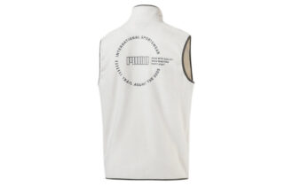 XTG Trail Fleece Full Zip Pocket Vest “White Black Orange”