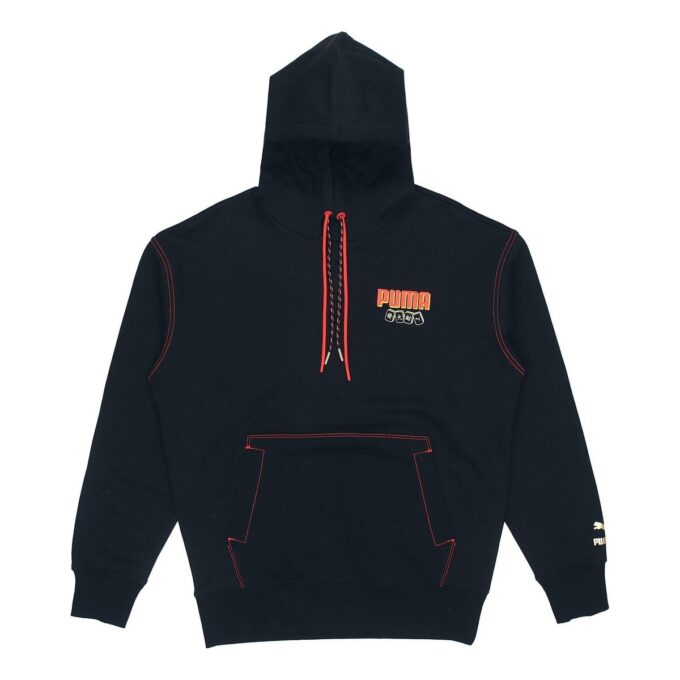 YOTOX Hoodie “Black Pink Green”