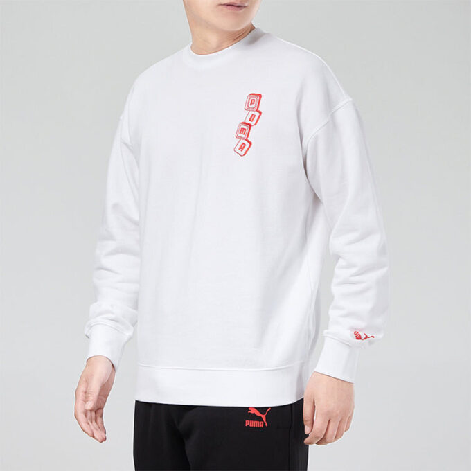 YOTOX Sweater “White Red Black”