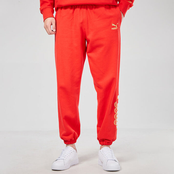 YOTOX Sweatpants “Red White”
